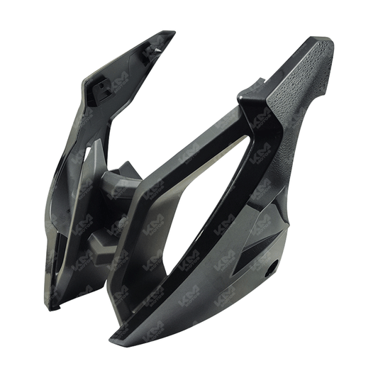 Pechera negra para YBR125Z, protección de seguridad en material resistente, diseñada para motociclistas.
