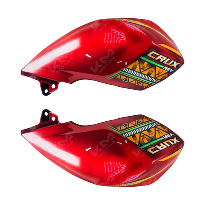 COBERTOR DE TANQUE CRUX110 REVO ROJO