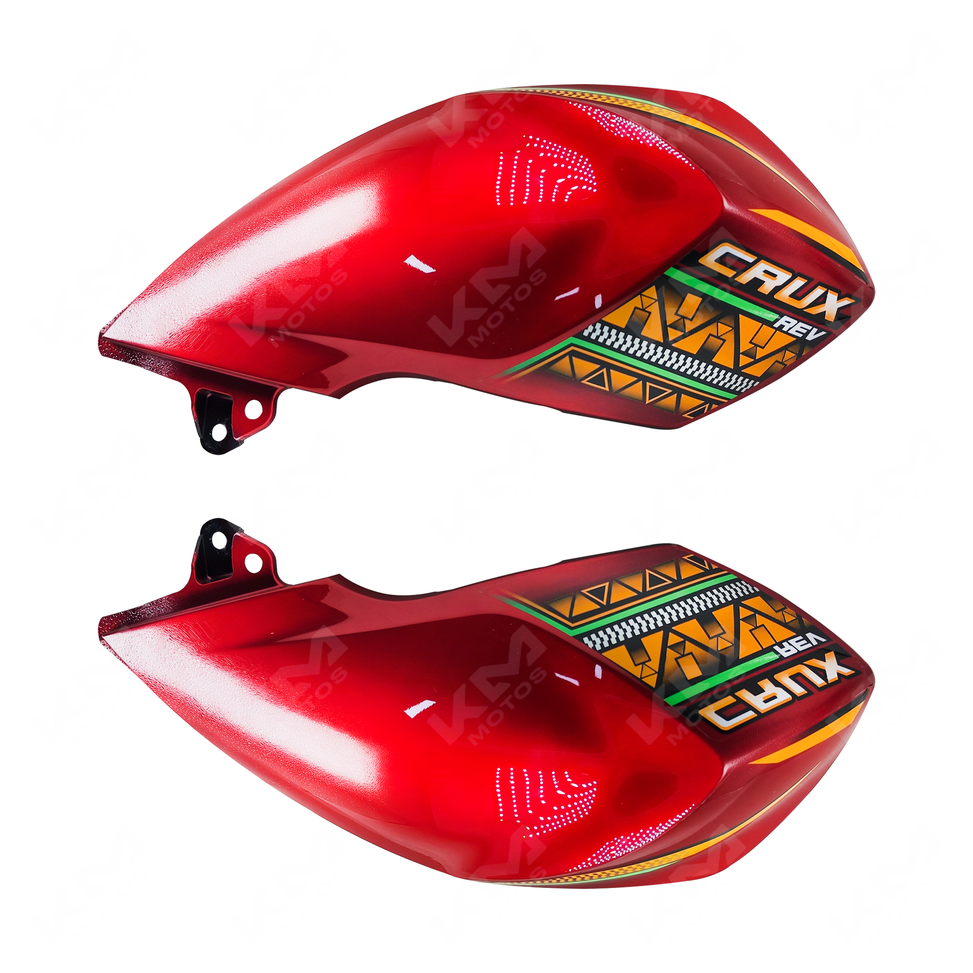 COBERTOR DE TANQUE CRUX110 REVO ROJO