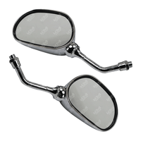 RETROVISORES YBR125/FZ16 CROMADOS/XTZ125/CRUX110 (M.A)