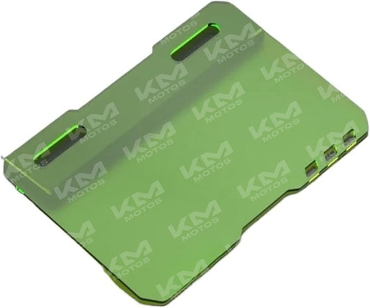 Porta placas acrílico de la marca Universal, transparente y resistente, para exhibir placas o documentos de forma segura.