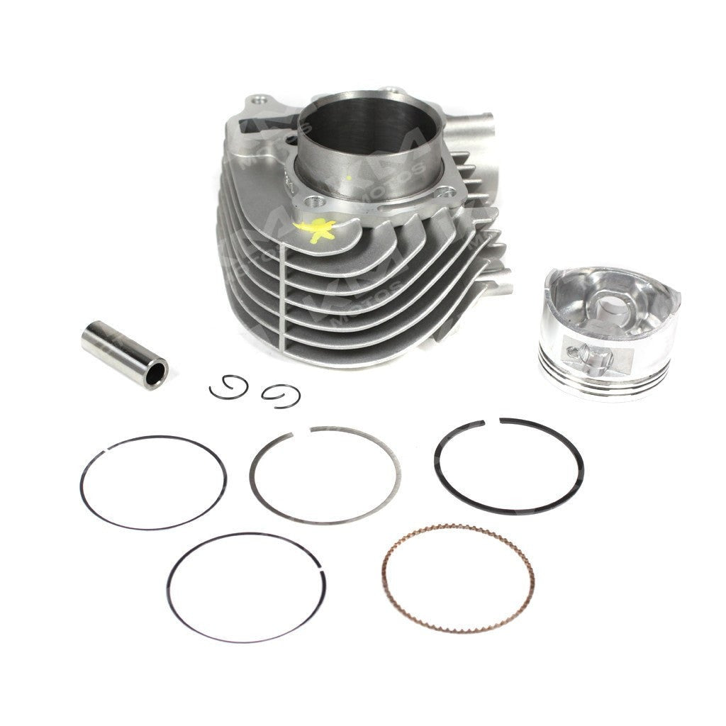 Cilindro SX6 del kit de cilindros, imagen mostrando detalles del cilindro metálico y conexiones en un entorno industrial