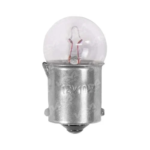 Luz de foco principal trasera Universal CG 110 de 12V 10W para vehículos, con foco de luz trasera en color negro.