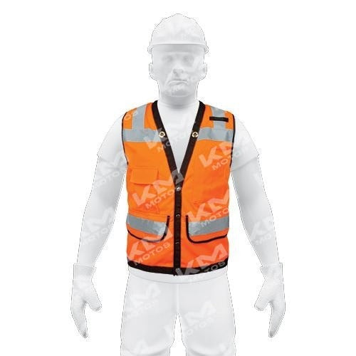 Chaleco de seguridad reflectivo Universal para protección personal, con bandas reflectantes visibles en la imagen.