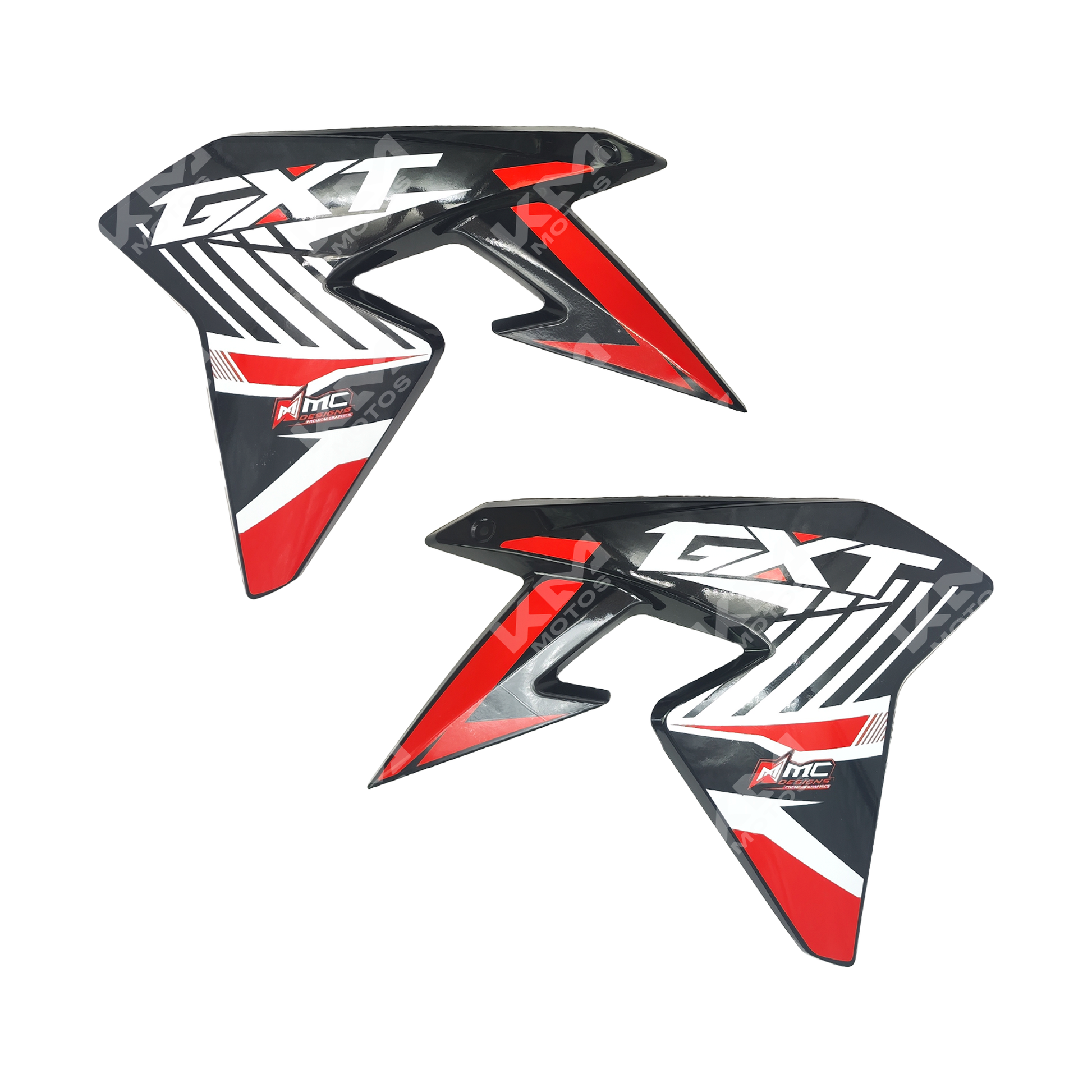 COBERTOR DE TANQUE NEGRO GXT250R/ZX250R KMS - KMMOTOSHN