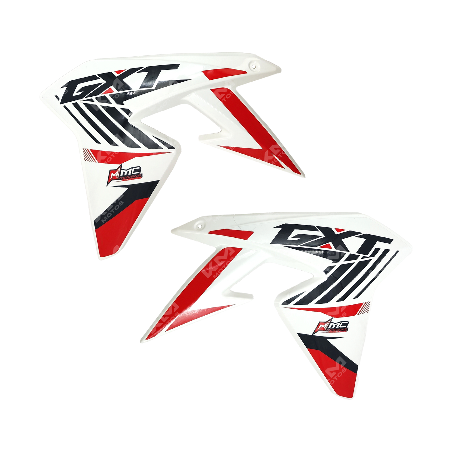 COBERTOR DE TANQUE BLANCO GXT250R/ZX250R KMS - KMMOTOSHN