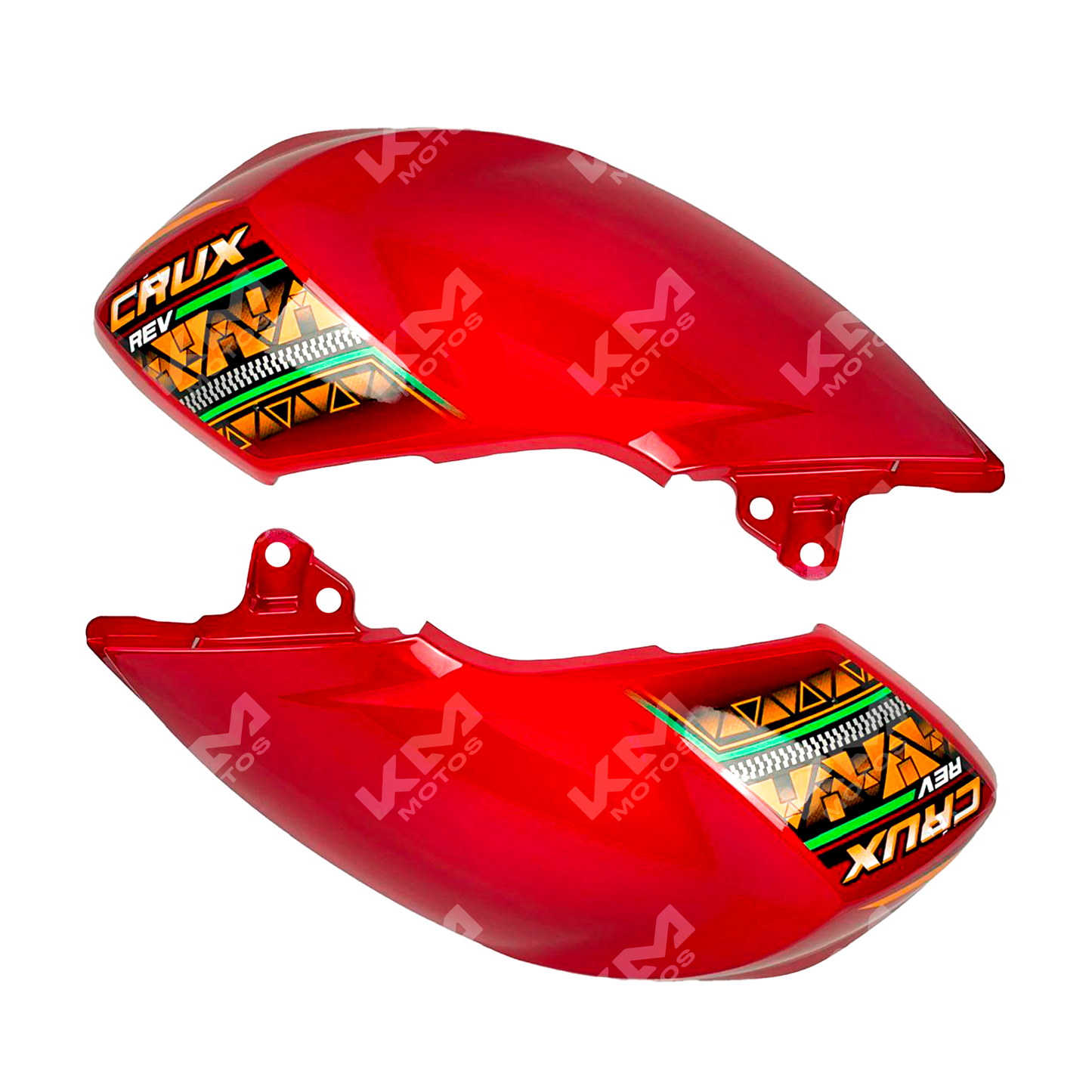 COBERTOR DE TANQUE ROJO CRUX110 REV-4 M.N KMS - KMMOTOSHN