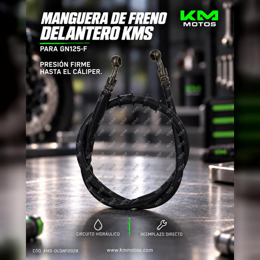 MANGUERA DE FRENO DEL  GN125-F KMS — KMS-DLGNF0028 | KM Motos