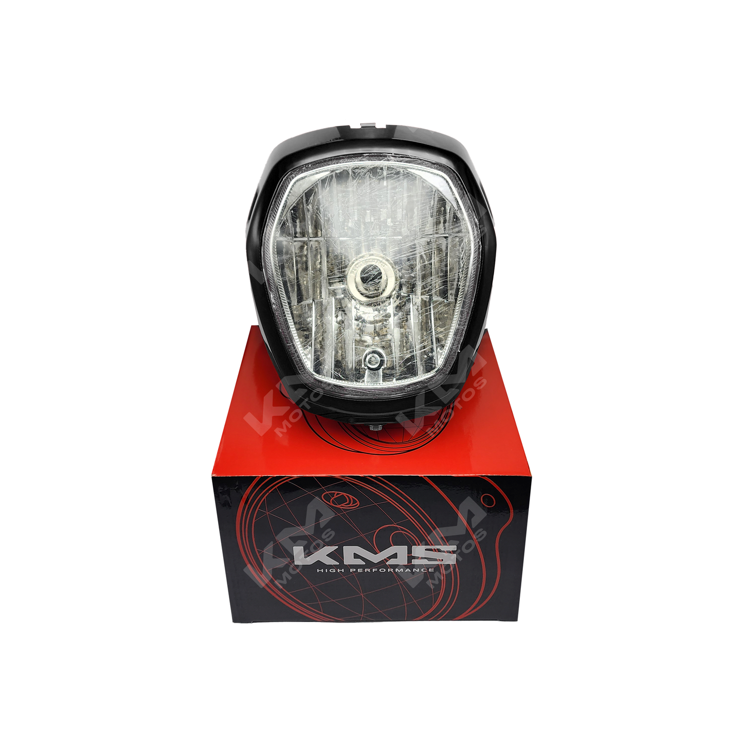 Carena completa negra para KMS Navi 110CC, cubierta resistente y de alta calidad, diseñada para protección y estilo.