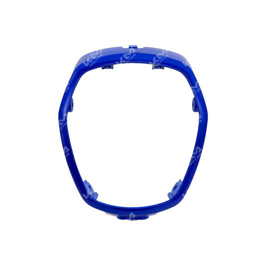 Carená sola azul KMS Navi 110cc, protección para motocicleta, con diseño aerodinámico y acabado en color azul brillante.