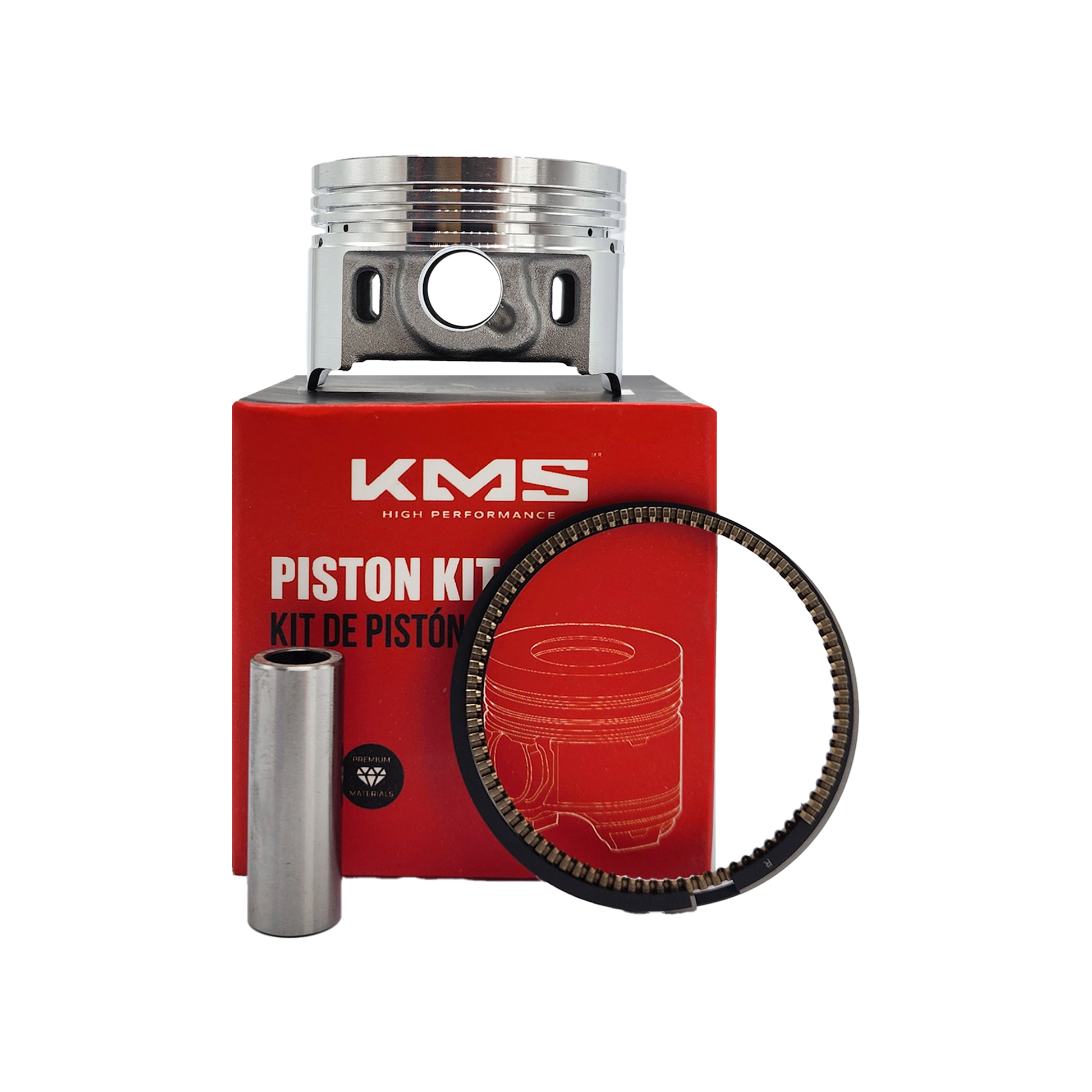 KIT DE PISTON NAVI-110CC/NEO-110 KMS - KMMOTOSHN