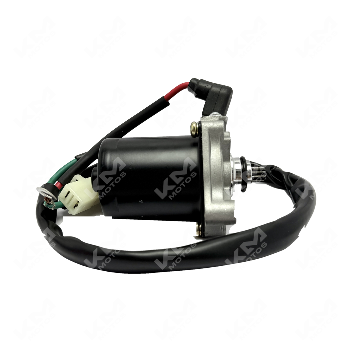 Arranque de motor NAVI 110CC KM Motos, imagen de un motor de arranque compacto y resistente para motocicletas.