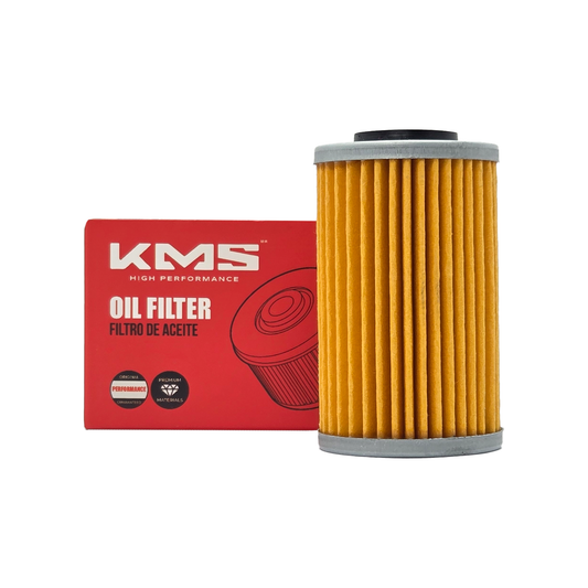 Filtro de aceite NS200, componente automotriz, con estructura de metal y sello de goma, para mantenimiento de motores.