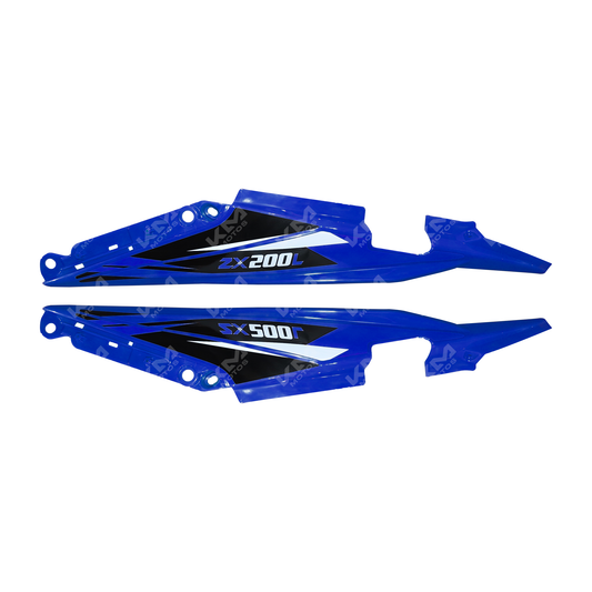 TAPADERAS LATERALES AZUL ZX150L/ZX200L M.N