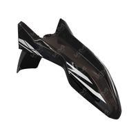 GUARDAFANGO DELANTERO NEGRO ZX150L/ZX200L M.N KMS
