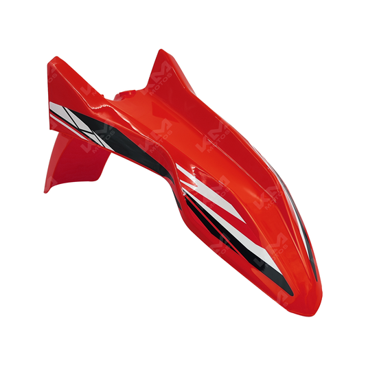 GUARDAFANGO DELANTERO ROJO ZX150L/ZX200L M.N - KMMOTOSHN