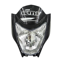 CARENA COMPLETA ZX150L/ZX200L NEGRO KMS
