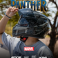 CASCO CERRADO MARVEL BLACK PANTHER NEGRO MATE VIS/OSCURA DOBLE EDGE TALLA "L" DOT/ECE
