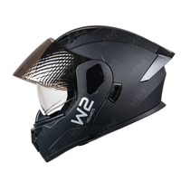 CASCO MODULAR SHENZHEN NEGRO CON LED VIS/TRANS DOBLE EDGE TALLA "L" DOT/ECE