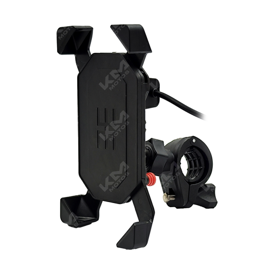 HOLDER/SOSTENEDOR CON CARGADOR PARA CELULAR DE 3.5" HASTA 7"
