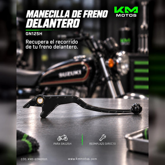 MANECILLA DE FRENO DELANTERO GN125H — KMS-EDM0001 | KM Motos