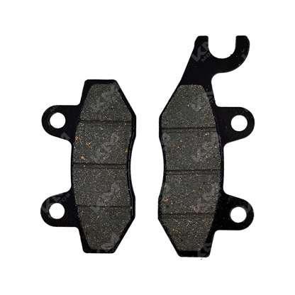 Pastillas de freno KM Motos para Apache RTR160/180, modelo TX200/YARA200/FT200/FT180, en caja de color negro