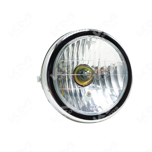 FOCO REDONDO YBR125/STD + CROMO