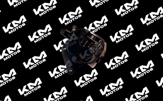Caliper delantero KMS HJ125/GN125 de la marca Kms, componente de freno para motocicleta modelo Moraza.