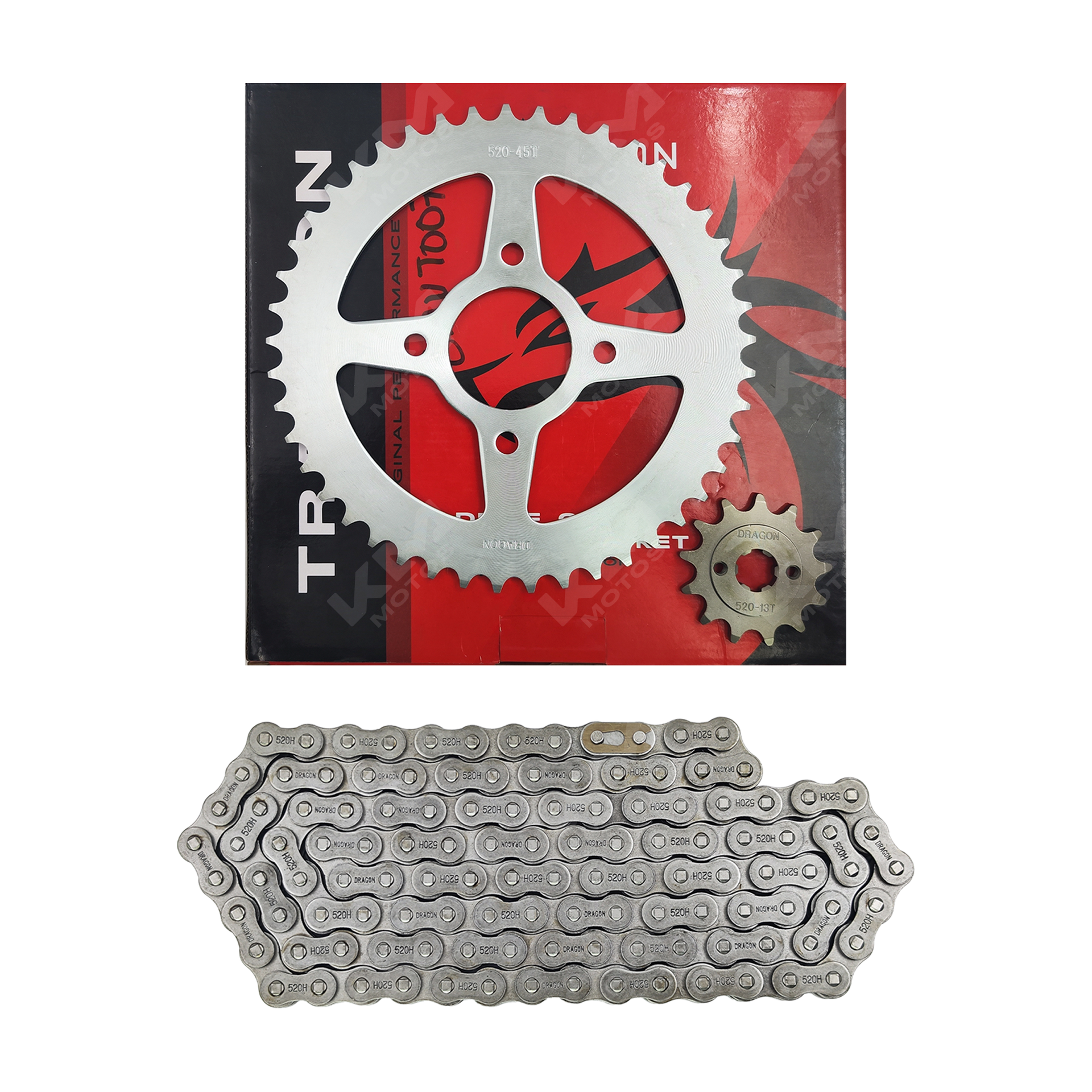 SKANKページ KIT DE TRACCION(ARRASTRE) 45T/13T -520H ZX200L (FRENO DE TAMBOR