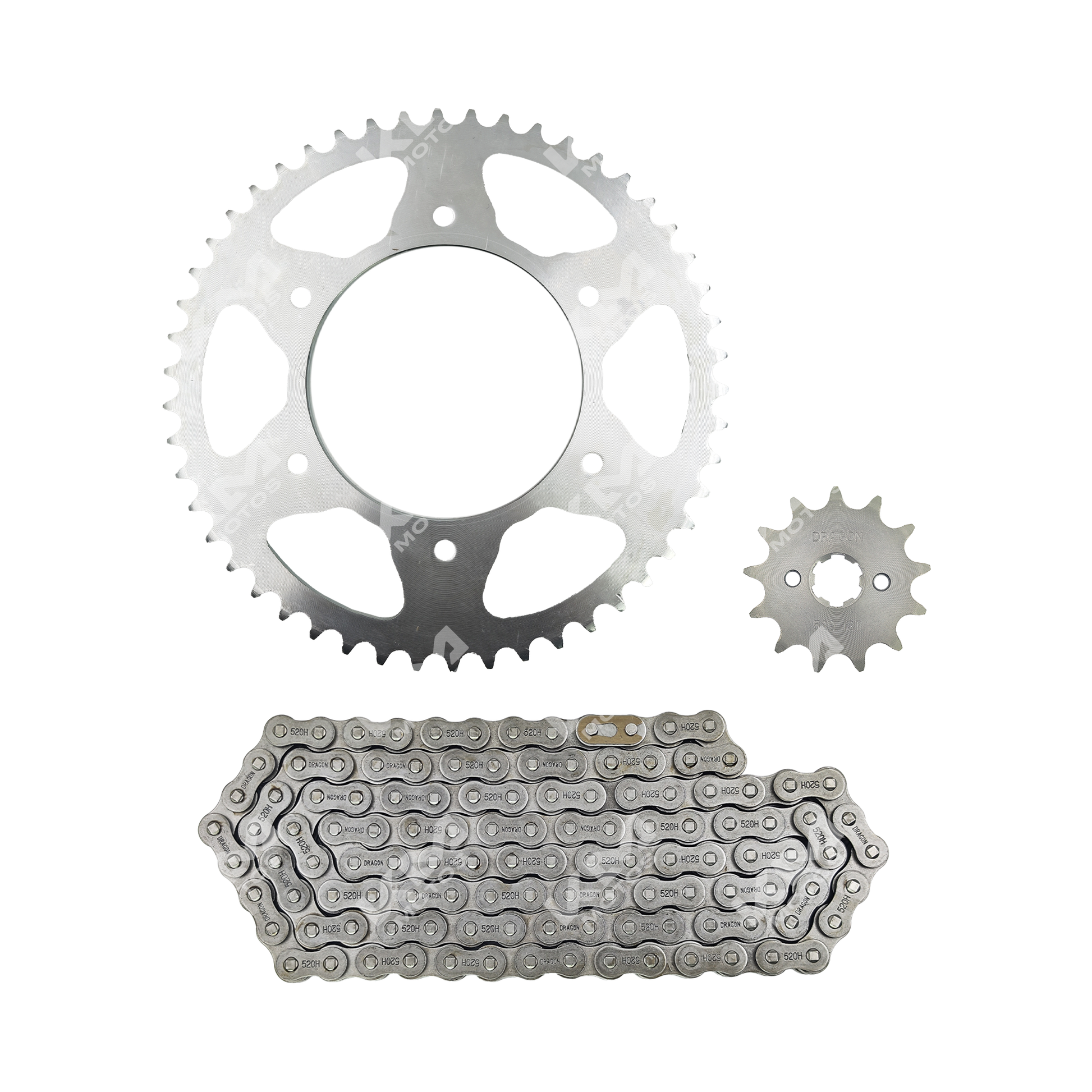 KIT DE TRACCION 50T/13T-520H XM250/XR150/BROSS125 - KMMOTOSHN