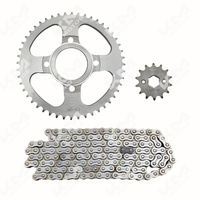 KIT DE TRACCION(ARRASTRE) 48T/14T -428H FT150/CG150 DE BUJES  CADENA 136L