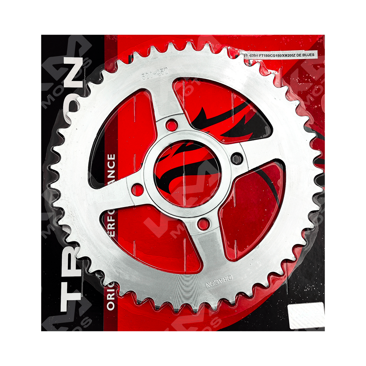 Catarina 48T -520H FT150/CG150/XM200Z de Bujes Kms
