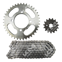 KIT DE TRACCION(ARRASTRE) 39T/15T -428H YBR125 128L DRAGON