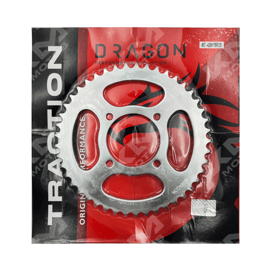 CATARINA 45T -428H YBR125 DRAGON - KMMOTOSHN