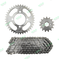 KIT DE TRACCION(ARRASTRE) 39T/15T -428H 150Z/CR1 128L DRAGON/FT125