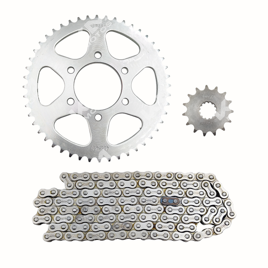 KIT DE TRACCION 48T/14T -428H GXT200/KMF200 CADENA 136L
