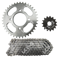 KIT DE TRACCION(ARRASTRE) 38T/15T -428H GN125H/GN125-F 128L DRAGON