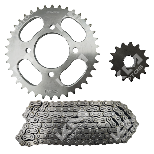 KIT DE TRACCION 38T/15T -428H GN125H/GN125-F 128L DRAGON