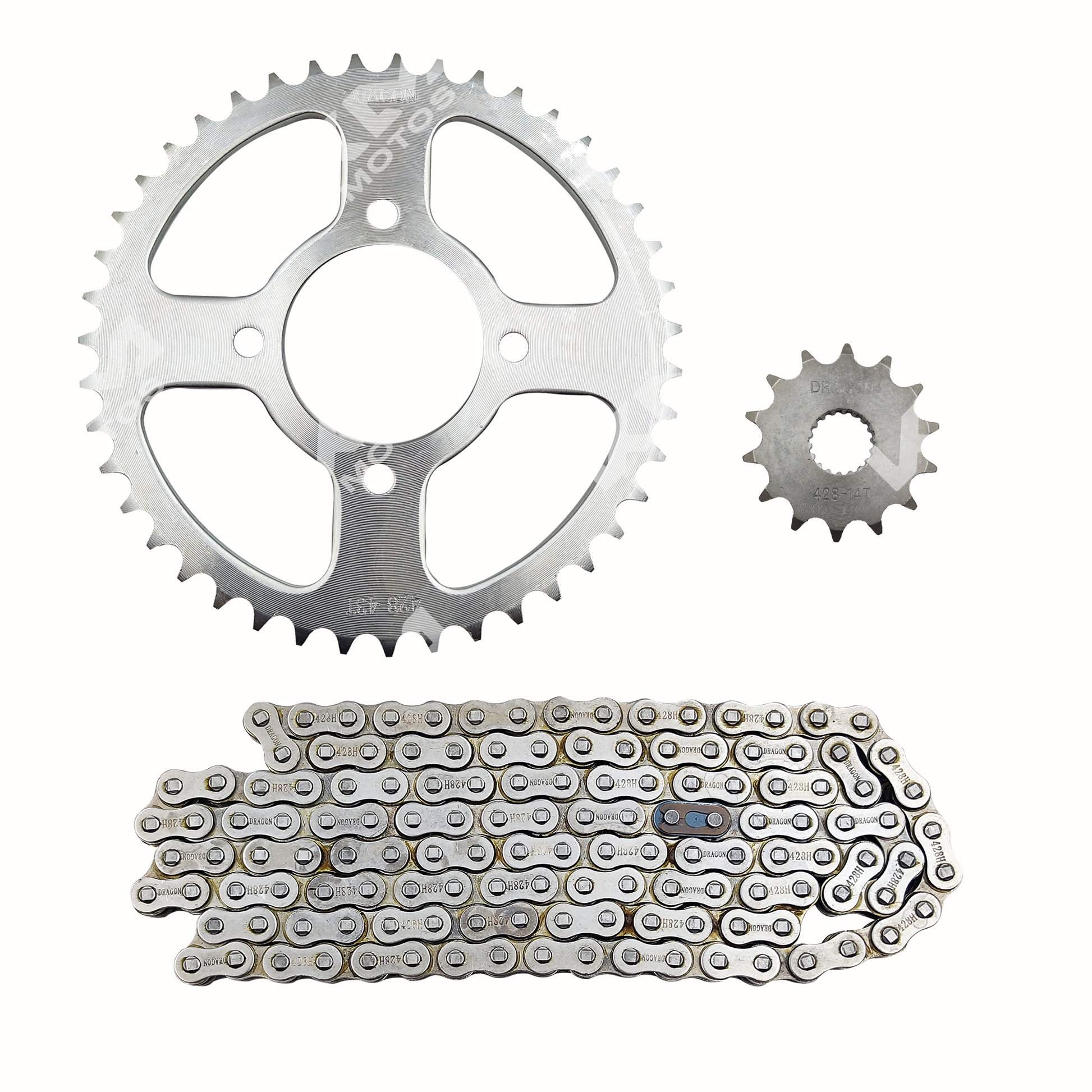 KIT DE TRACCION 43T/14T -428H GN125H/GN125-F  CADENA 136L