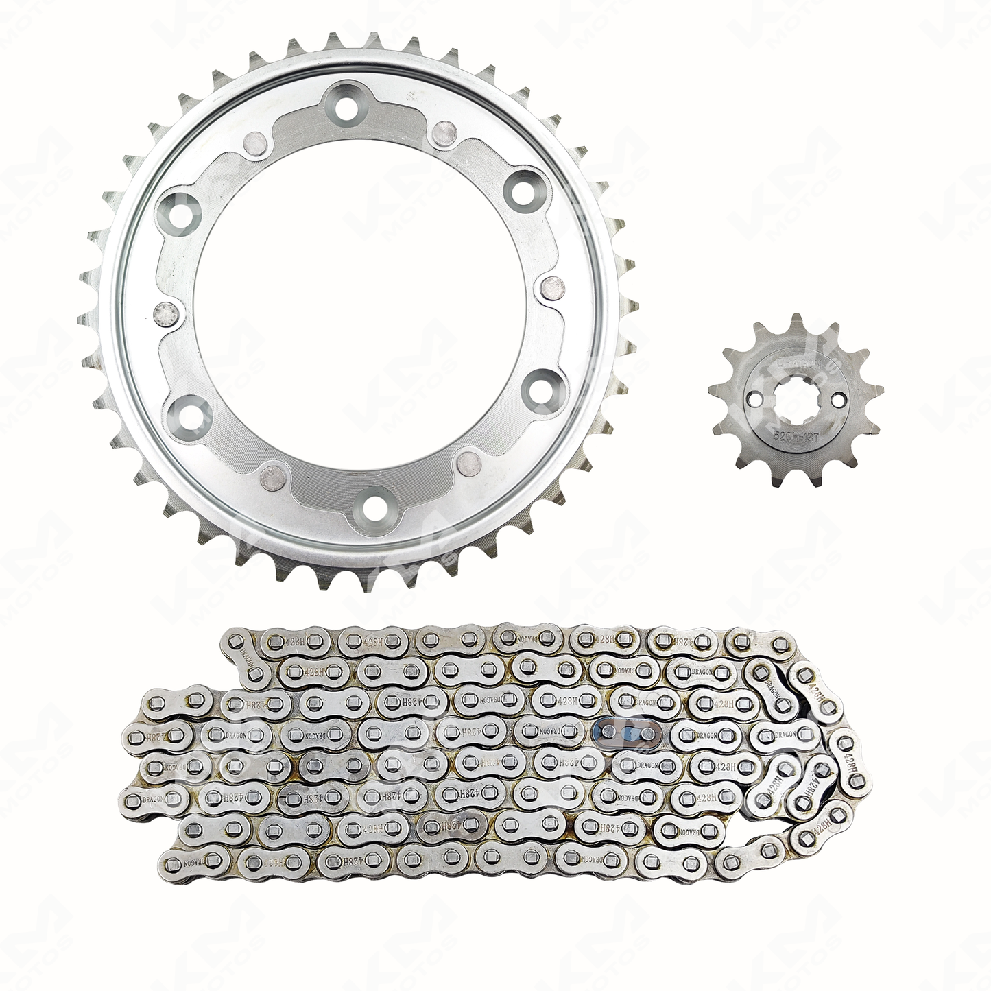 KIT DE TRACCION 41T/13T -520H ZX250R/GXT250R CADENA 118L