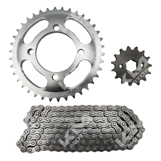 KIT DE TRACCION 38T/15T -428H CGL125/HJ125-2D/FT125 128L DRAGON