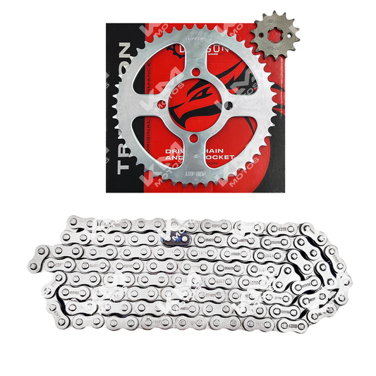 KIT DE TRACCION 48T/14T -428H XTZ125  CADENA 136L - KMMOTOSHN