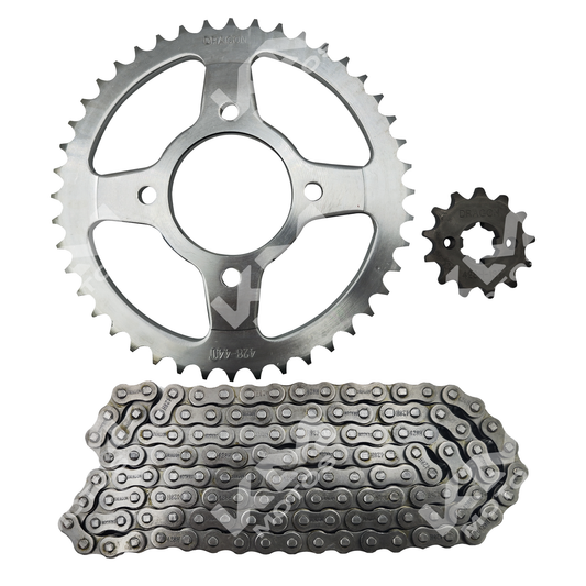 KIT DE TRACCION 44T/13T -428H RTR160 APACHE TVS DRAGON - KMMOTOSHN
