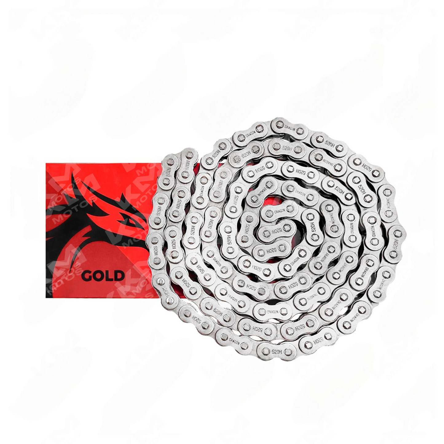 Cadena 118L -520H Gris Reforzada Dragon