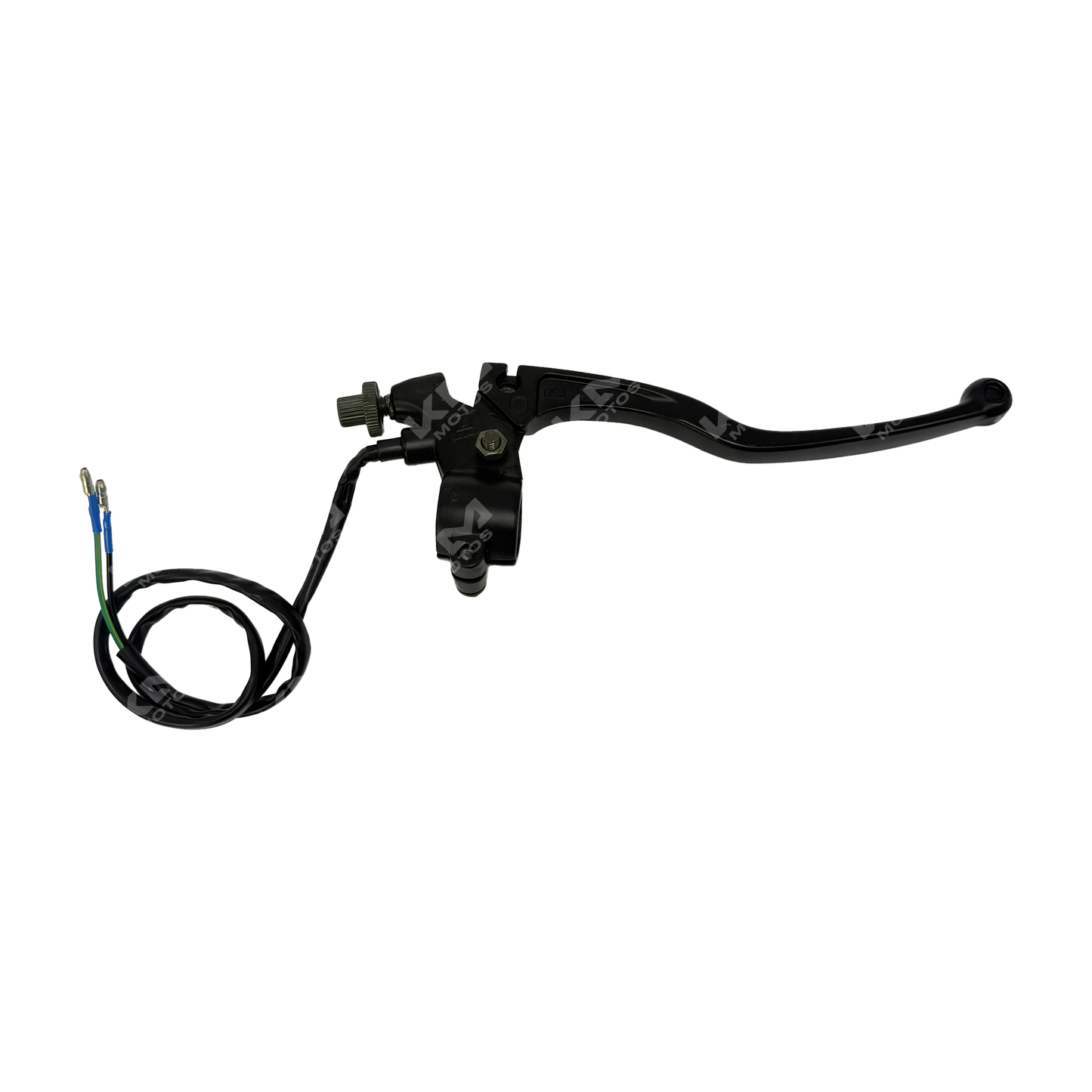 Conjunto de manecillas izquierda de freno KMS para ATV250 camuflaje con reversa, compatible con modelos Italika ATV250.