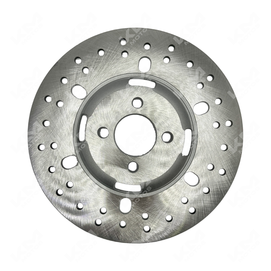 Disco de freno trasero para ATV150-ii y ATV200 en color naranja, compatible con sistemas de frenos Italika.