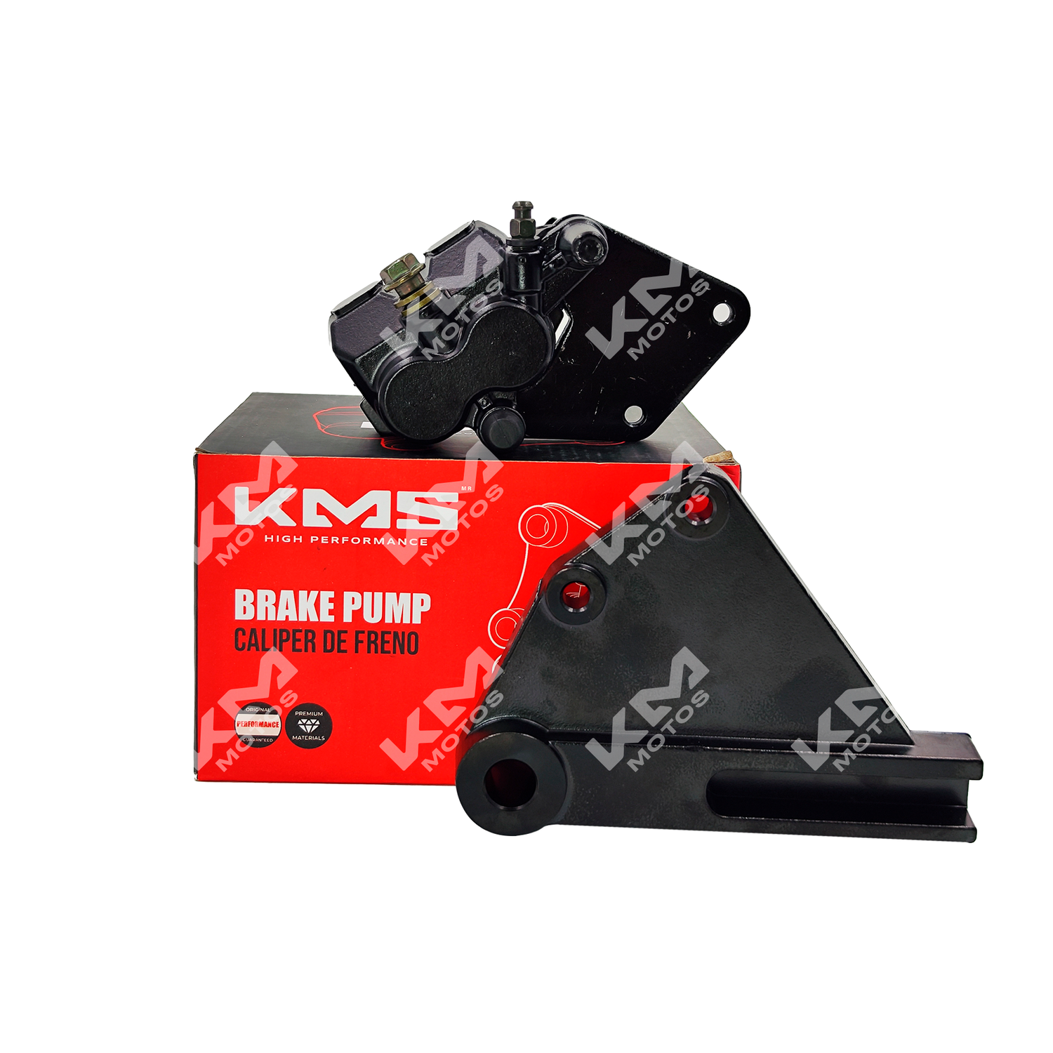 CALIPER (MORDAZA DE FRENO) TRASERO + BASE XM200Z - KMMOTOSHN