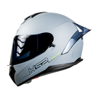 CASCO CERRADO GRIS MH613 HS2 D.V. VISERA OSCURA M