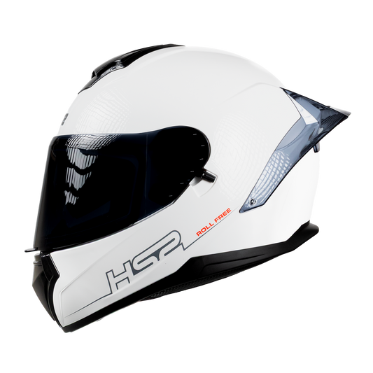 CASCO CERRADO BLANCO MH613 HS2 D.V. VISERA OSCURA "M"