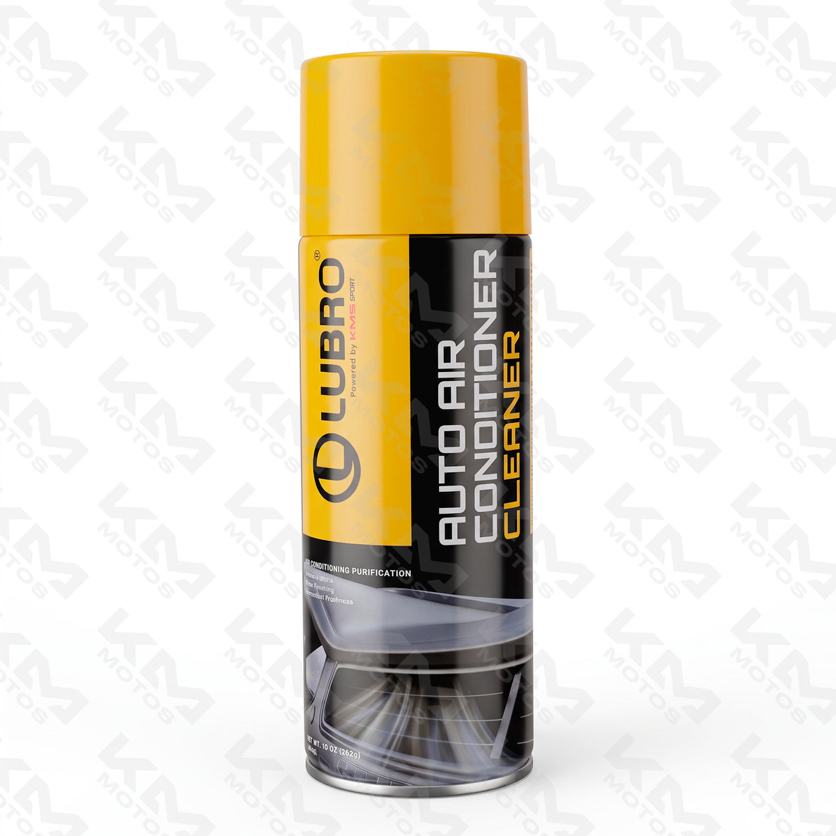 Limpiador de aire acondicionado Carbu Cleaner de KM Motos, producto para mantener el sistema de climatización en buen estado.